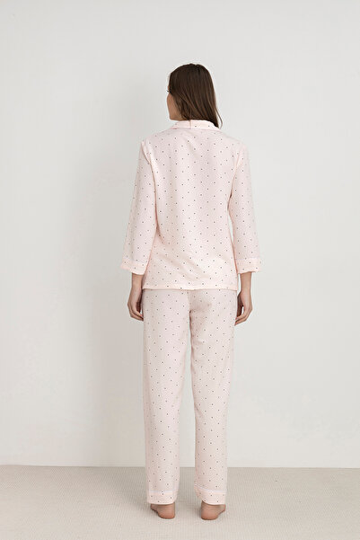 DOFİ Dofi Women &Apos; S Buttoned Pyjama Suit Aerobin Cloth, 3 Patterns