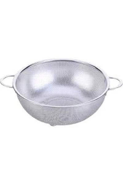 E BULURUM Steel Basket Strainer with Metal Handle 26cm (4172)
