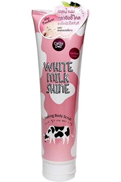 Cathy مقشر الجسم بالحليب الأبيض اللامع من دول