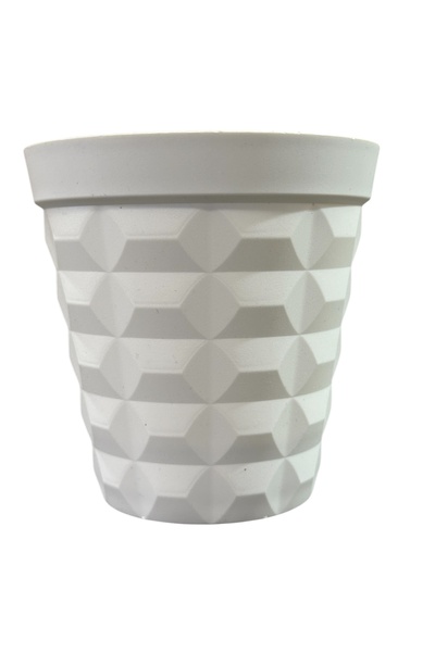 Lilac Home Ghiveci cu design special din 2 piese pentru flori artificiale (9X9 CM)