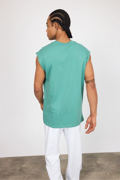 İLKCET MODA Oversize Men's Combed Cotton Comfortable Undershirt