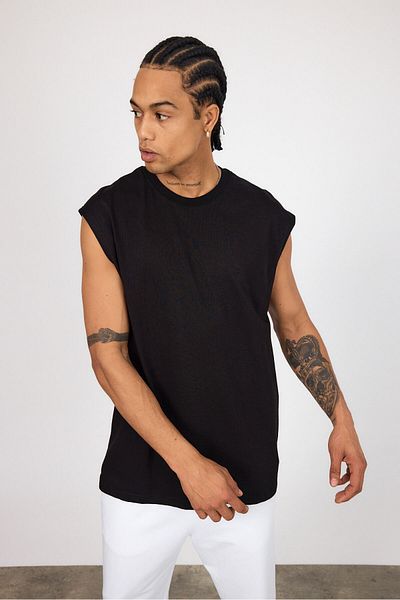 İLKCET MODA Oversize Men's Combed Cotton Comfortable Undershirt