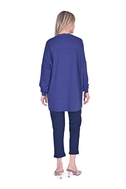 Invee Cotton Tunik - İndigo