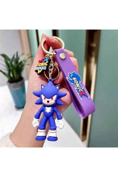 Bizde Ne Yok ki Sonic Knuckles 3d Breloc de lux de dimensiuni mari, jucărie și accesoriu pentru geantă, 6 figurine diferite