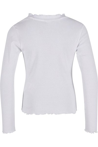 Urban Classics Damen Girls Short Rib Longsleeve
