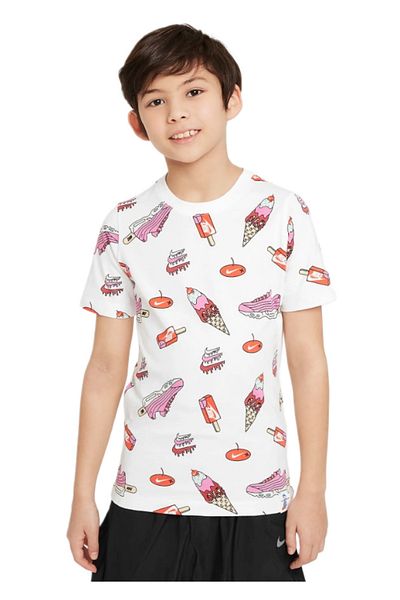 Nike Sportswear Kids-unisex T-shirt White