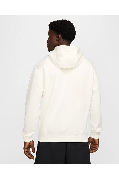 Nike U NSW CLUB HDY PO BB MDRN mens sweatshirt white