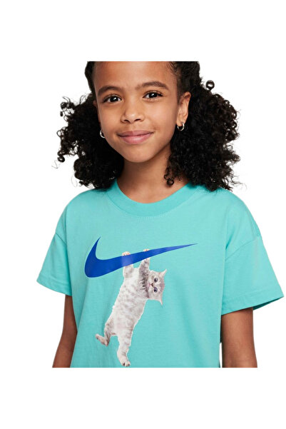 Nike Tricou sport pentru fete verde