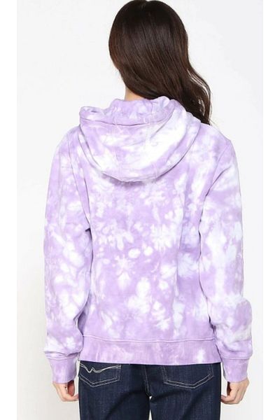 Guess HANORAC DORA HOODED Hanorac de dama mov