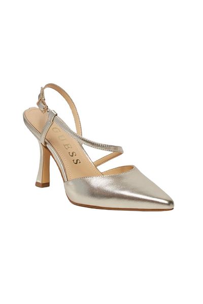 Guess SHAPLY women's gold high heel shoes