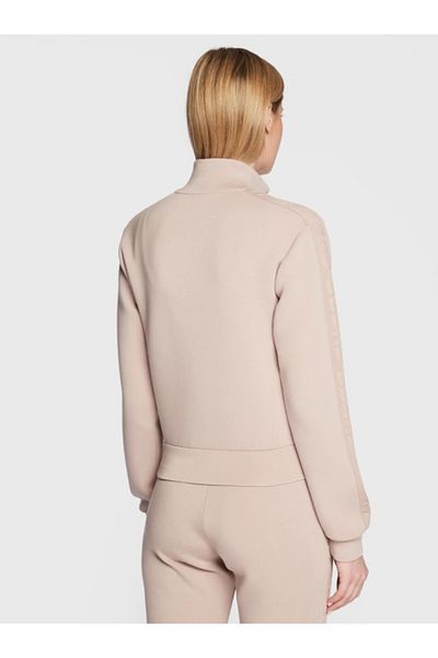 Guess NEW ALLIE SCUBA ZIP women's sweatshirt pink