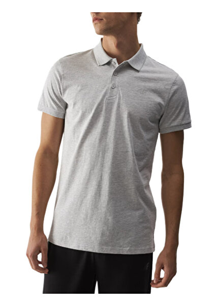 4F TSHIRT POLO M316 men's t-shirt gray