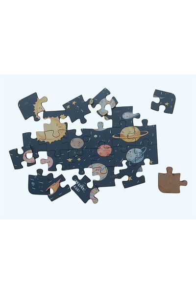 Fizello Solar System - Solar System / Small Puzzle 24 Pieces for Ages 3-7
