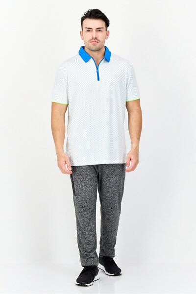 Head Men Sportswear Fit Short Sleeve Golf Polo Shirt, White