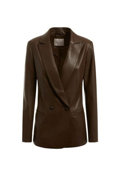 Guess GUESS EMELIE BLAZER women's blazer brown