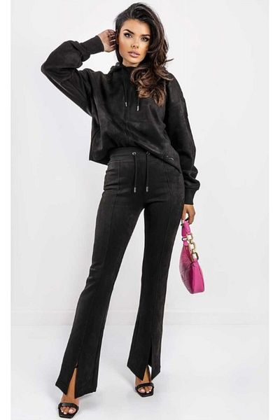Guess GUESS STELA PANTS women's trousers black