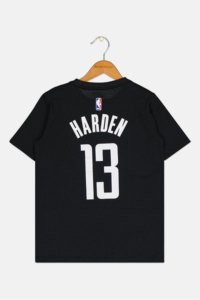 Nike x NBA Kids Boy Sportswear Fit Harden James Training T-Shirt, Black