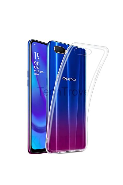 TechTrove Oppo RX17 Neo Kılıf Esnek ve Şeffaf Tpu Silikon Kapak