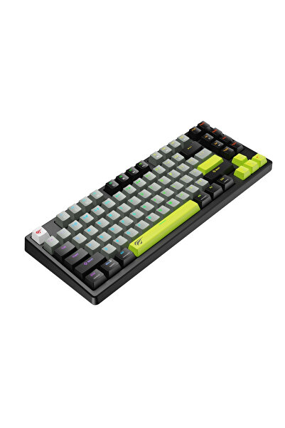 Havit Gamenote KB904L Manyetik Switch 8kHz Rapid Trigger Mekanik Klavye - RGB, Hot-Swappable