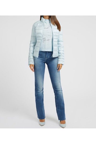 Guess Geaca de dama GUESS JANIS REVERSIBLE JAC albastra