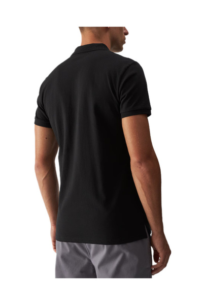4F TSHIRT POLO M316 men's t-shirt black