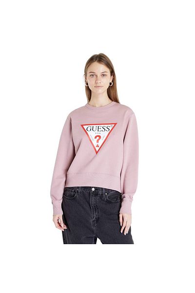 Guess CN ORIGINAL FLEECE women's sweatshirt pink
