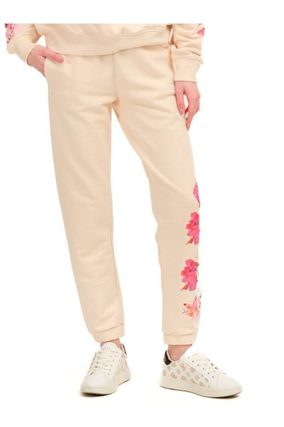 Guess Pantaloni bej de damă Guess CORINE JOGGER