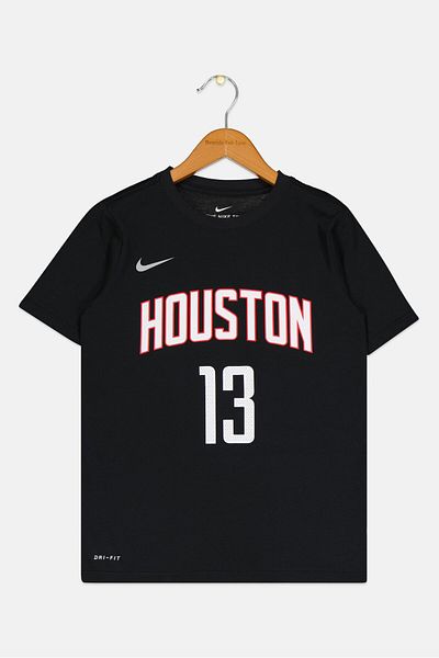 Nike x NBA Kids Boy Sportswear Fit Harden James Training T-Shirt, Black