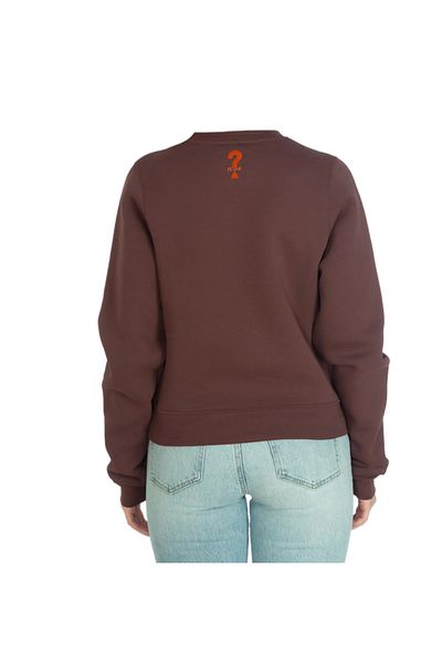 Guess TINCA SWEATSHIRT women's sweatshirt brown