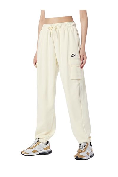 Nike W NSW CLUB FLC MR PANT CARGO women's tracksuits white