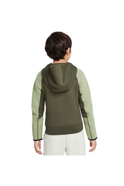 Nike Sportswear Tech Fleece Boys Sweatshirt Green