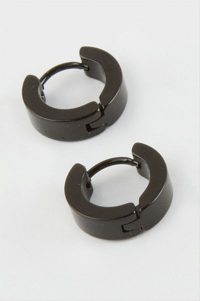 AKSESUARIM Men's Needle Steel Earrings