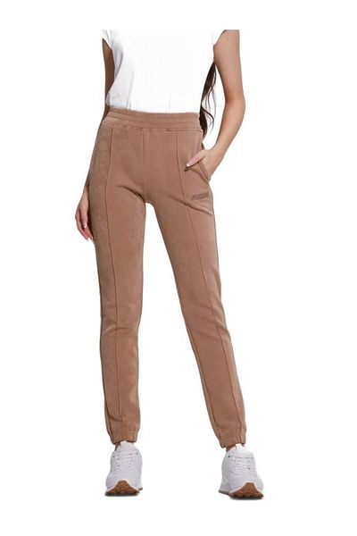 Guess Guess EUPHEMIA JOGGER women's brown trousers
