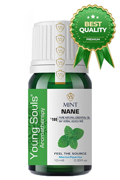 YOUNG SOULS Aromatherapy Mint Essential Oil Nane Uçucu Yağ 10 Ml