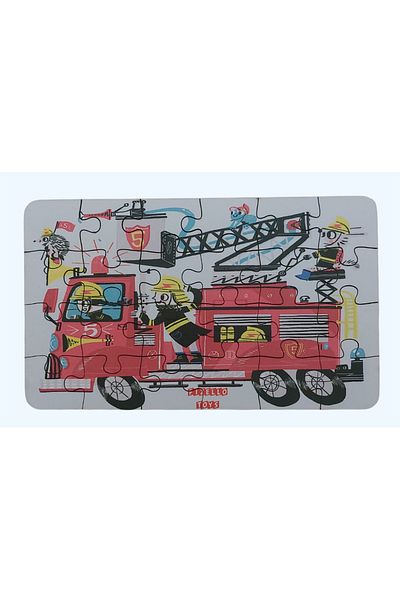 Fizello Fire Truck - Small 3-7 Years Old Play Model 24 Pieces