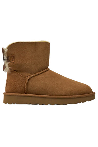 UGG Cizme de iarnă pentru femei UGG Mini Bailey Bow II maro