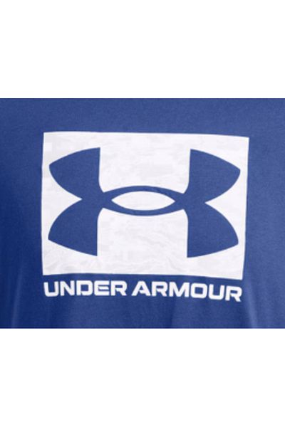 Under Armour Tricou bărbați UA ABC CAMO BOXED LOGO SS albastru