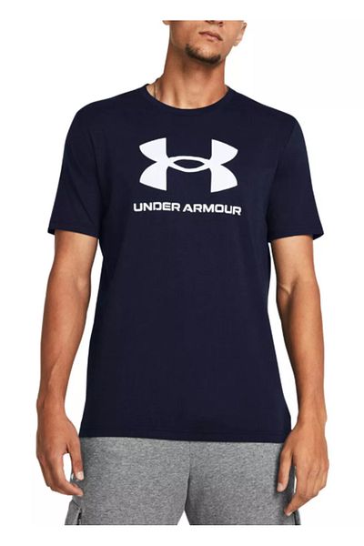 Under Armour UA SPORTSTYLE LOGO UPDATE SS tricou bărbați bleumarin