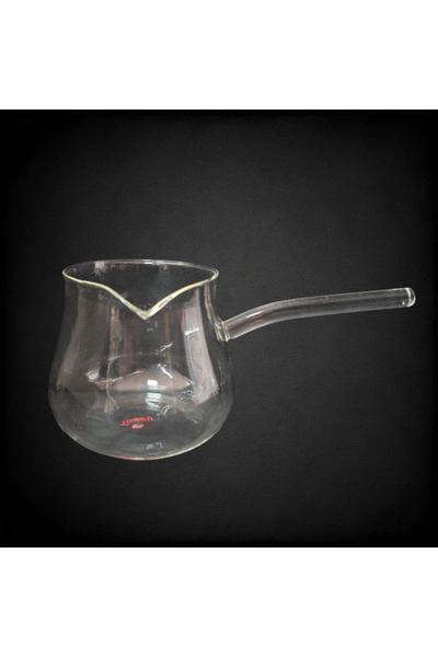 lemor BOROSİLİKAT CAM CEZVE 400ML