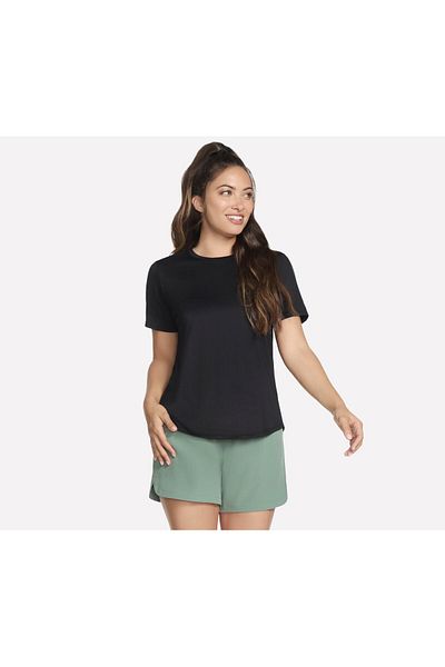 SKECHERS GODRI SWIFT TEE women's t-shirt black