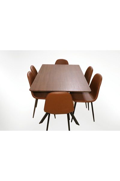 SAHABA 6-chair dining table