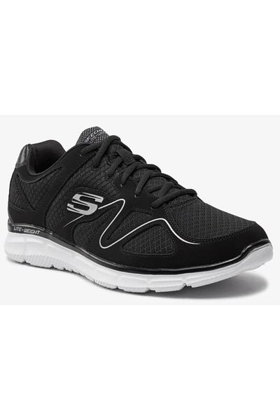 SKECHERS SKECHERS SATISFACTION- FLASH men's sneakers black