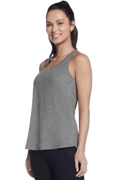SKECHERS GODRI SWIFT TUNIC women's t-shirt gray