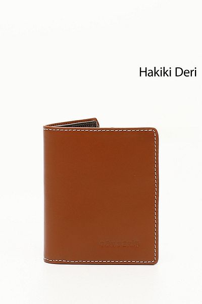 GÖNDERİ(R) Мъжки портфейл TABAYA BROWN Gon от естествена кожа 06753