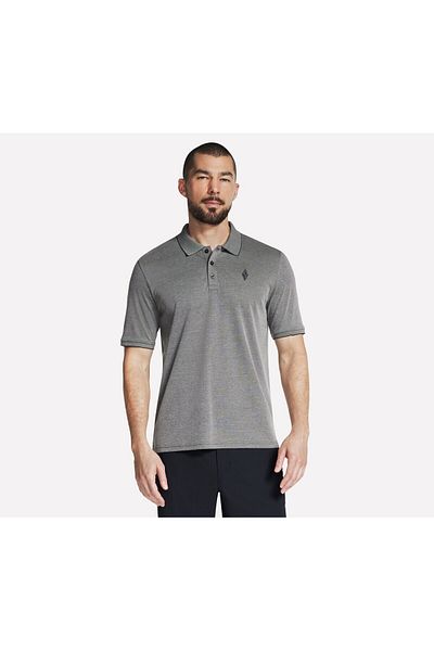 SKECHERS OFF DUTY POLO women's polo shirt black