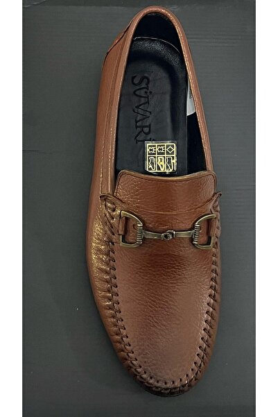 SÜVARİ Ay25Ozr420-S09 Genuine Leather Casual Shoes