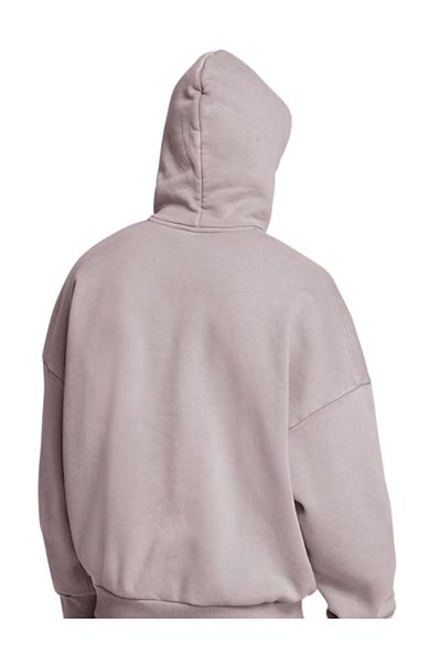 Under Armour UA Icon HWT Flc Wash OS Hood Mens Sweatshirt Gray