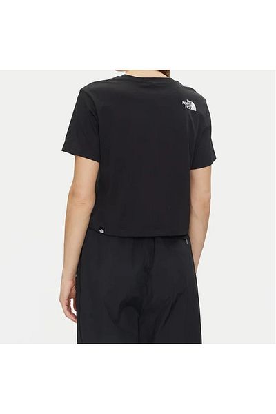 THE NORTH FACE Tricou de damă The North Face W SS EASY RELAXED CROPP, negru