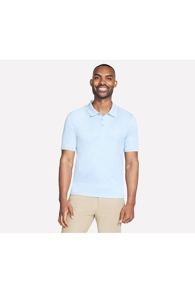 SKECHERS OFF DUTY POLO women's polo shirt white
