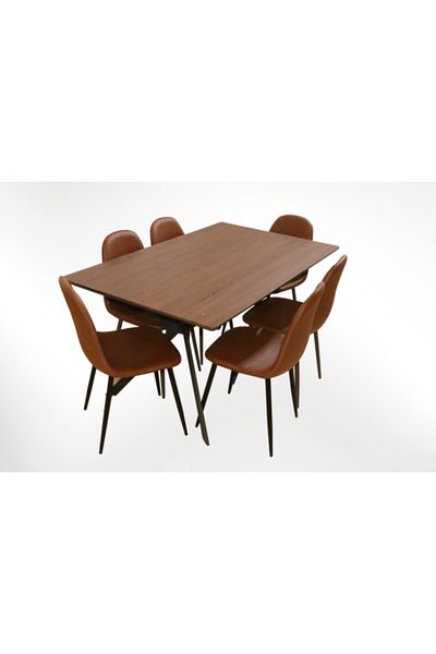 SAHABA 6-chair dining table